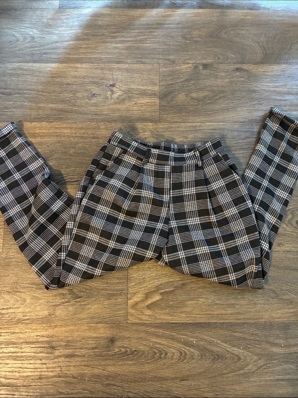 🖤 Black and White Plaid Dress Pants 🖤